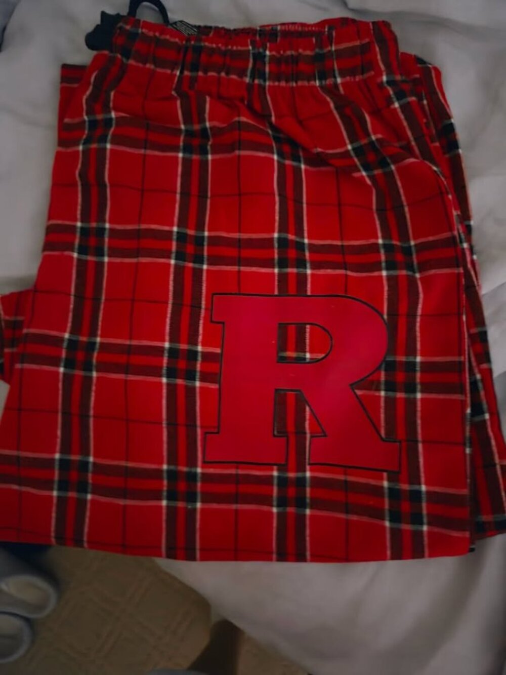 District Made Rutgers Flannel Pants